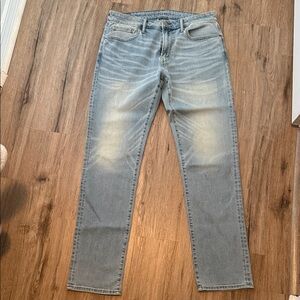 American Eagle Outfitters Light Gray Slim Jeans